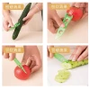 Simple plastic flame peeler, vegetable and fruit planer, colored handle puller and peeler, peeler, gift and promotional items Application Scenario